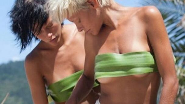 Le Donatella "desnude" sull'Isola dei Famosi