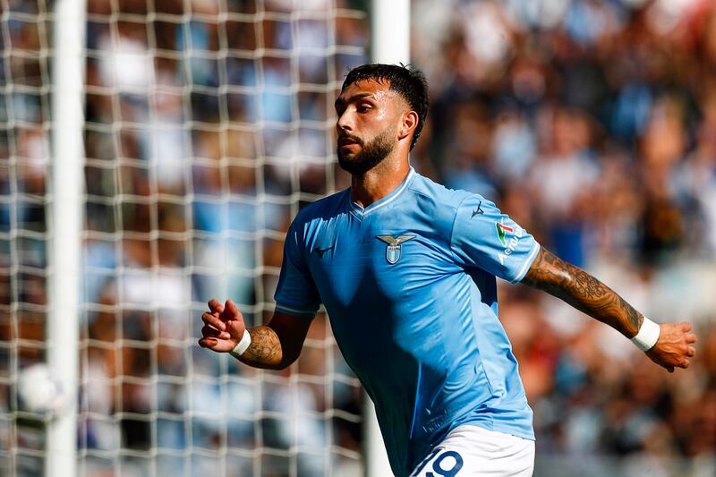 Castellanos gol Lazio Atalanta