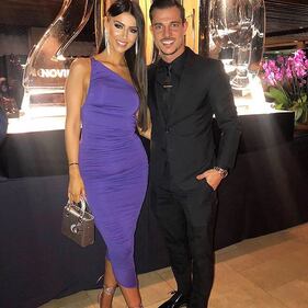 Inter, Cedric Soares a Milano con la sua sexy fidanzata Filipa Brandao 6