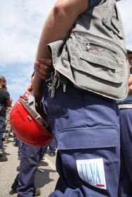 Taranto, protesta dell'Ilva