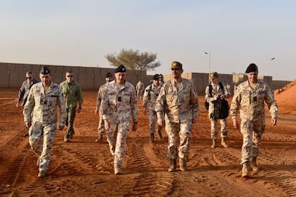 MISIN, nuovo Comandante della Missione Italiana di Supporto in Niger 3