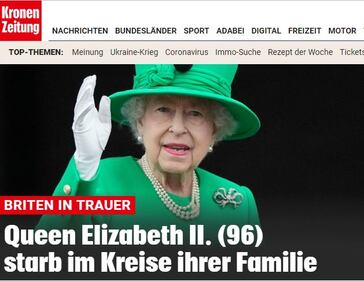 La morte della Regina Elisabetta ha conquistato tutte le prime pagine 3