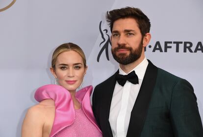 Emily Blunt e il vagina dress ai Sag Awards, foto 10