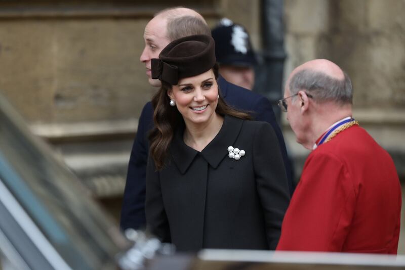 Kate Middleton alla messa di Pasqua 6