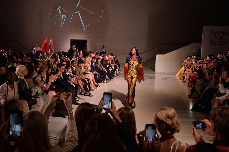 Naomi Campbell alla London Fashion Week: foto 4