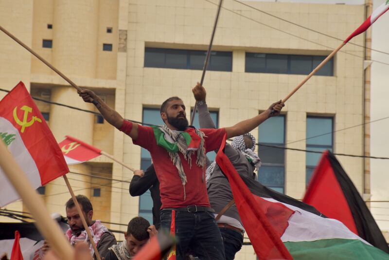 Scontri a Beirut su Gerusalemme capitale 12