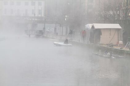 La nebbia avvolge Milano 5