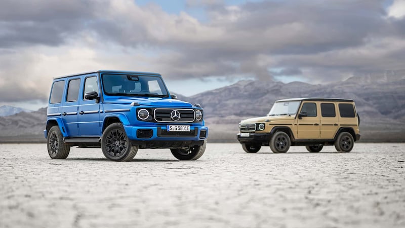 Nuova Mercedes Classe G elettrica, guarda tutte le foto 8
