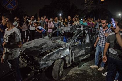 L'attentato contro l'istituto nazionale per il cancro a Il Cairo 10