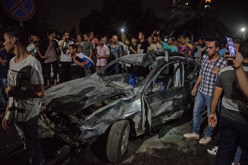 L'attentato contro l'istituto nazionale per il cancro a Il Cairo 10