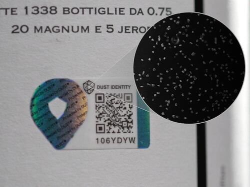 Il diamante per rendere unica una bottiglia