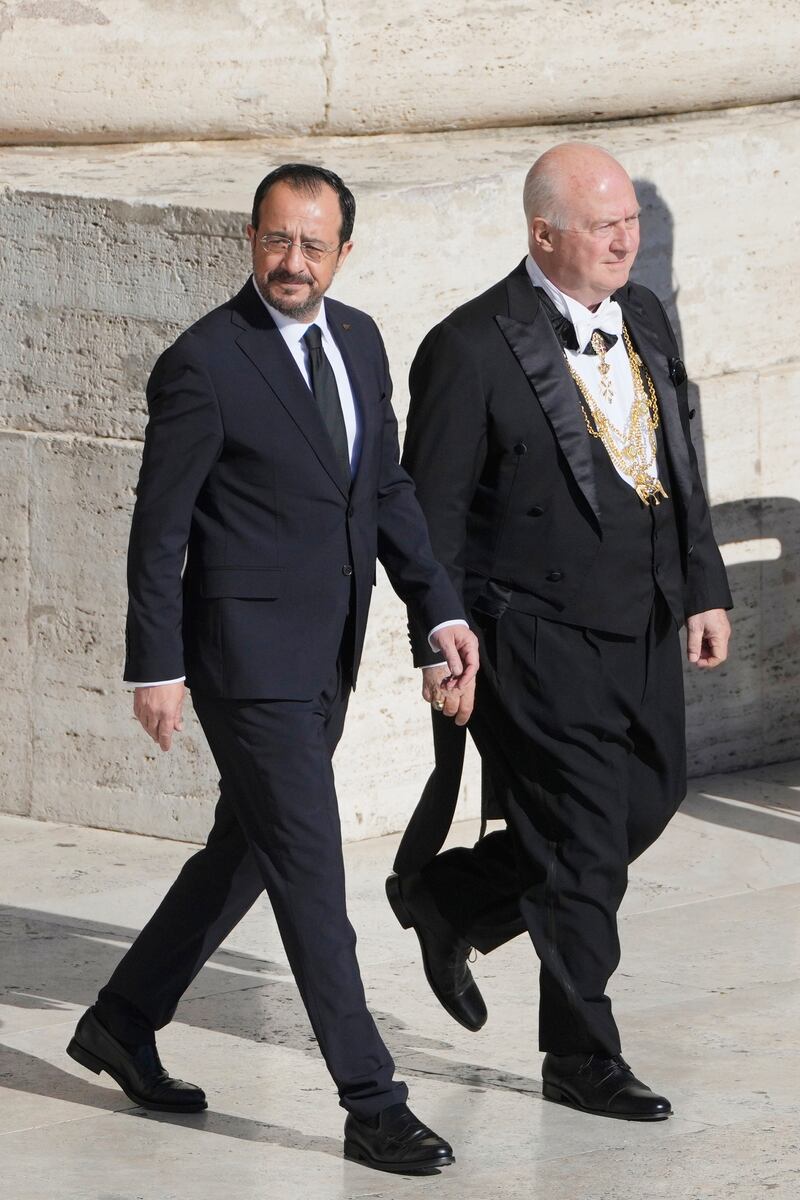 L'arrivo dei leader a San Pietro 7