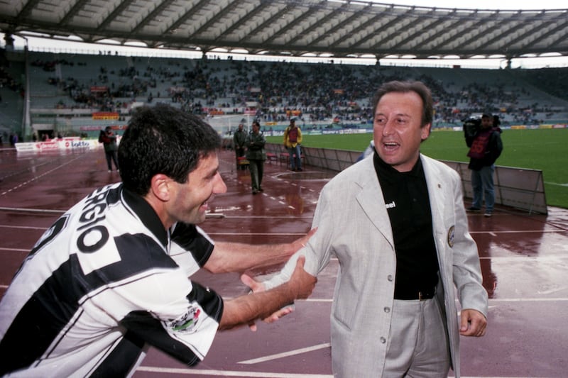 Zaccheroni Roma Udinese 1997