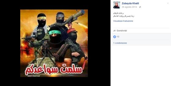 La madre di Sumaya (Pd) celebra i jihadisti su Fb 3