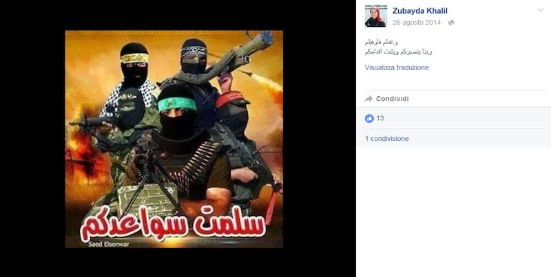 La madre di Sumaya (Pd) celebra i jihadisti su Fb 3