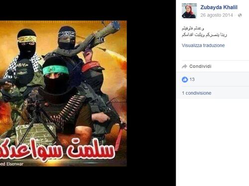La madre di Sumaya (Pd) celebra i jihadisti su Fb