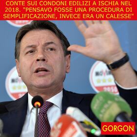 La satira del giorno. Il condono edilizio di Conte 1