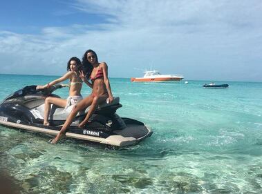 Gli angeli di Victoriaʼs Secret in costume alle Bahamas 20