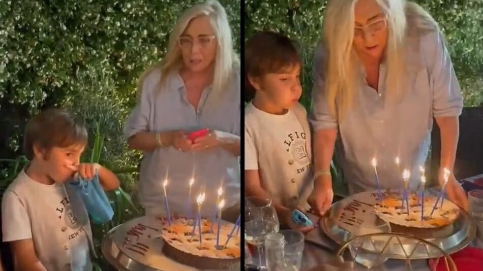 Mara Venier felice al compleanno del nipotino. Ma un dettaglio allarma i social