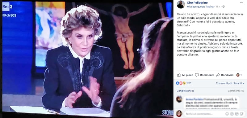 Franca Leosini, social in delirio per lei 2