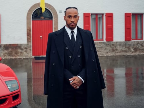 Hamilton, F40 e suola rossa: onora già la storia Ferrari