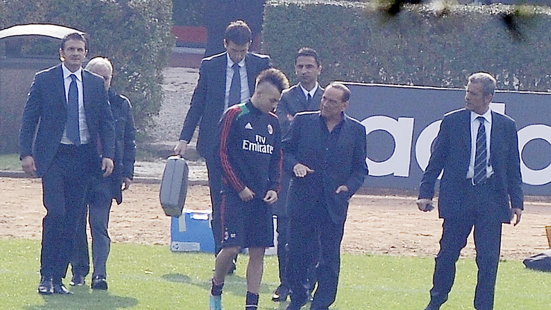 Silvio scende in campo e si riprende il Milan