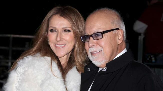 Céline Dion, l'abbraccio commovente al marito
