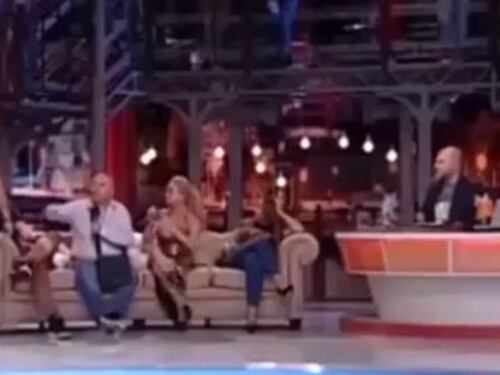 Romania, rissa in diretta tv: scopre il tradimento e picchia la compagna incinta