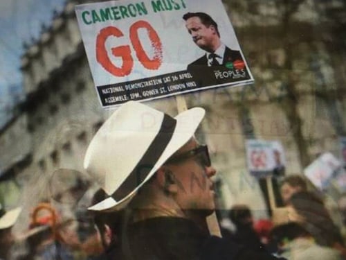 Proteste contro Cameron: "Dimettiti per Panama Papers"