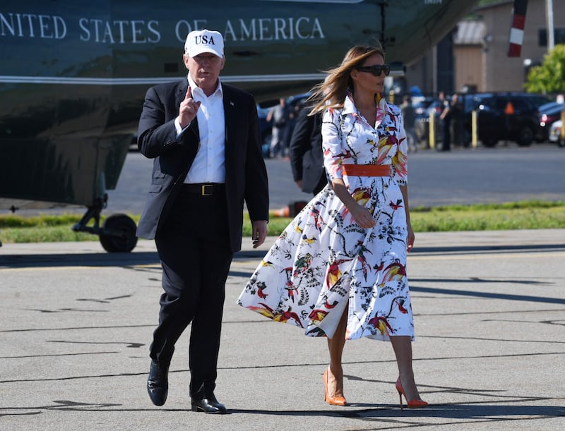 Melania Trump nel Regno Unito 5