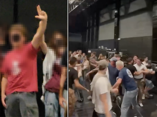 Scontri tra studenti a Roma. Volano sedie e compare il gesto della “P38”