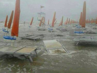 I danni del maltempo a Roma 4