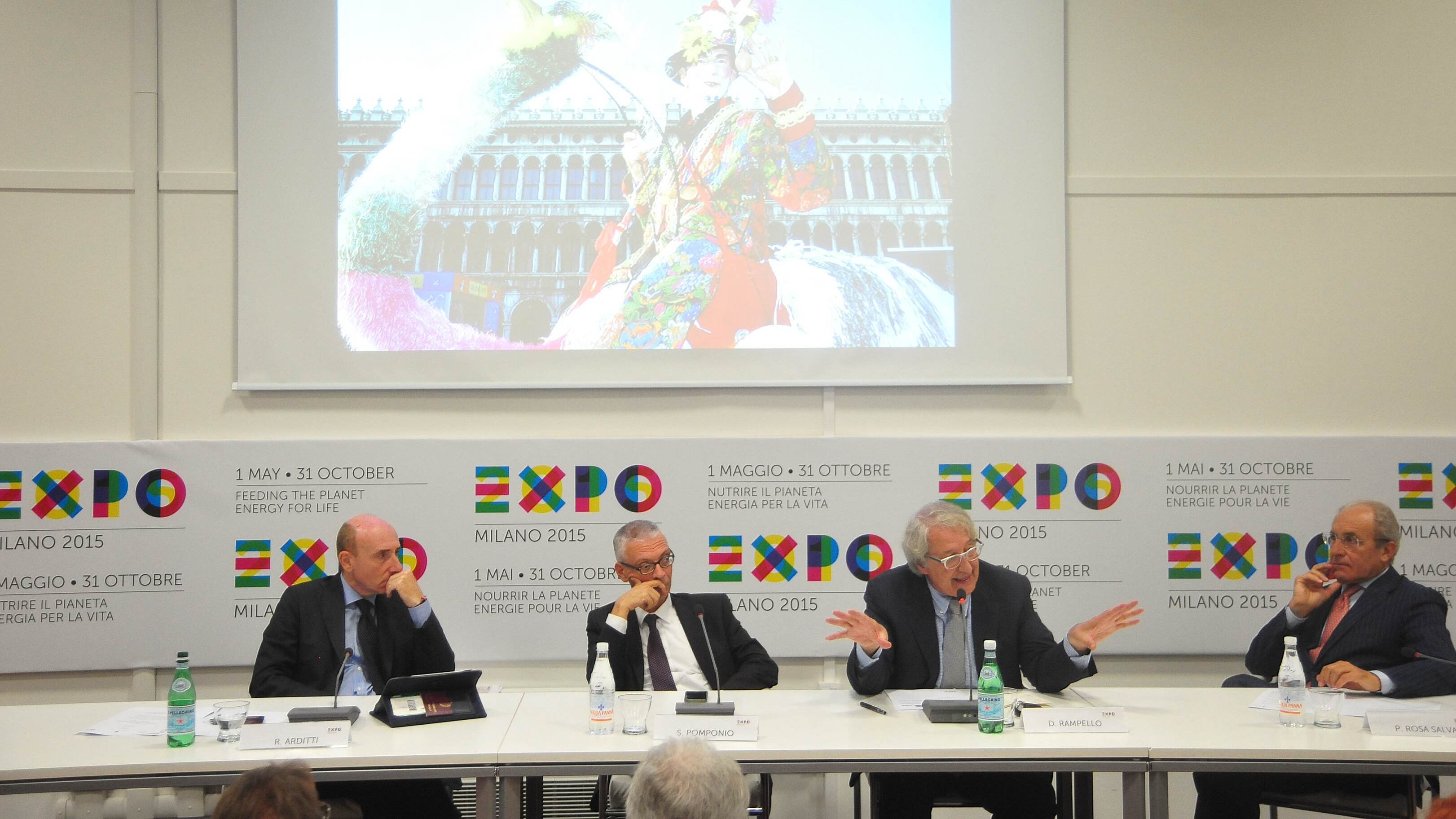 Il carnevale di Venezia "festa golosa" per celebrare Expo