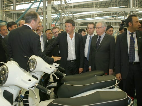 PIAGGIO Vietnam: visita di Matteo Renzi