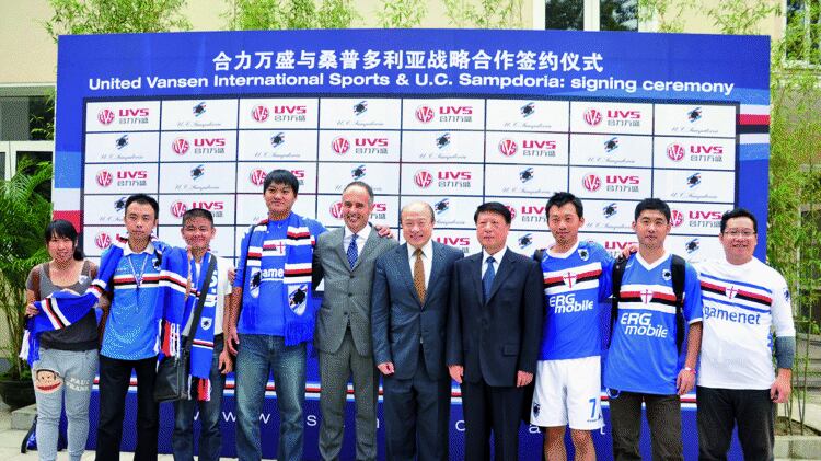 Orizzonti blucerchiati, la Samp vede la Cina