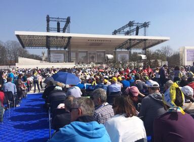 La Messa di Papa Francesco al Parco di Monza 3