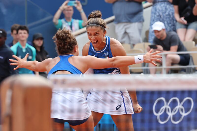 Il trionfo di Errani e Paolini negli scatti iconici della finale 1