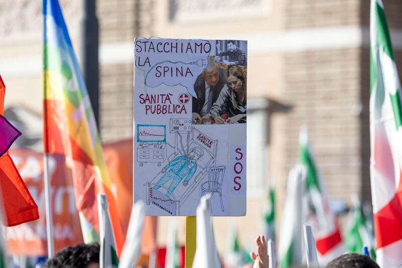 Manifestazione Pd a Roma 3