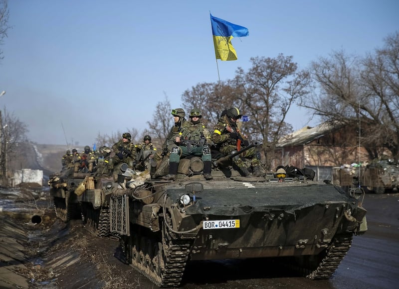 Soldati ucraini a Debaltseve 2