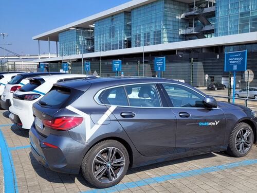 Il car sharing Share Now sbarca a Malpensa