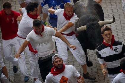 La storica corsa dei tori a Pamplona 5