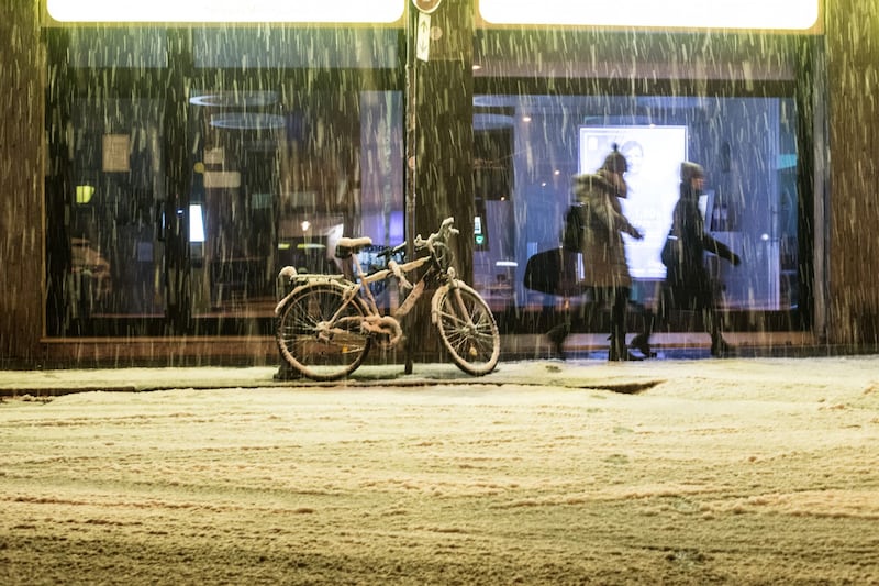 Bologna sotto la neve, le immagini 9