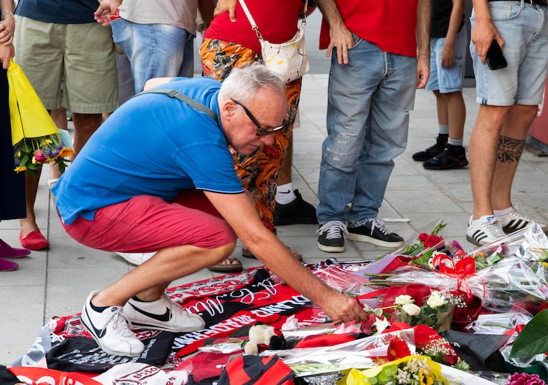 Il tributo a Franco Baresi