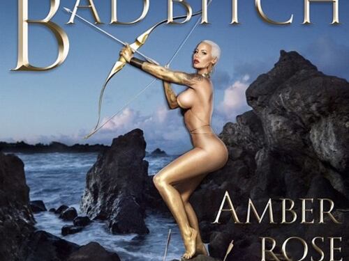 Amber Rose nuda sulla copertina del nuovo libro