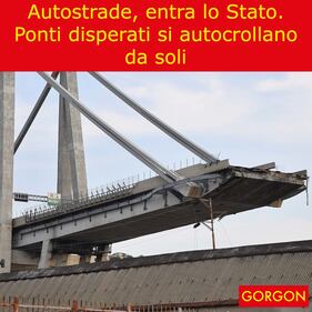 Autostrade, entra lo Stato. Ecco la satira del giorno 1
