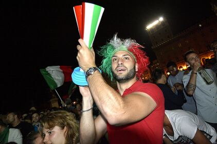 Tifosi azzurri in festa 4
