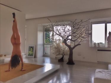 Naike Rivelli nuda, lo scatto hot nella vasca da bagno 23