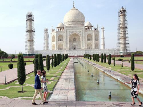 Kate al Taj Mahal: come la principessa Diana