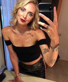 Chiara Ferragni hot in latex 2