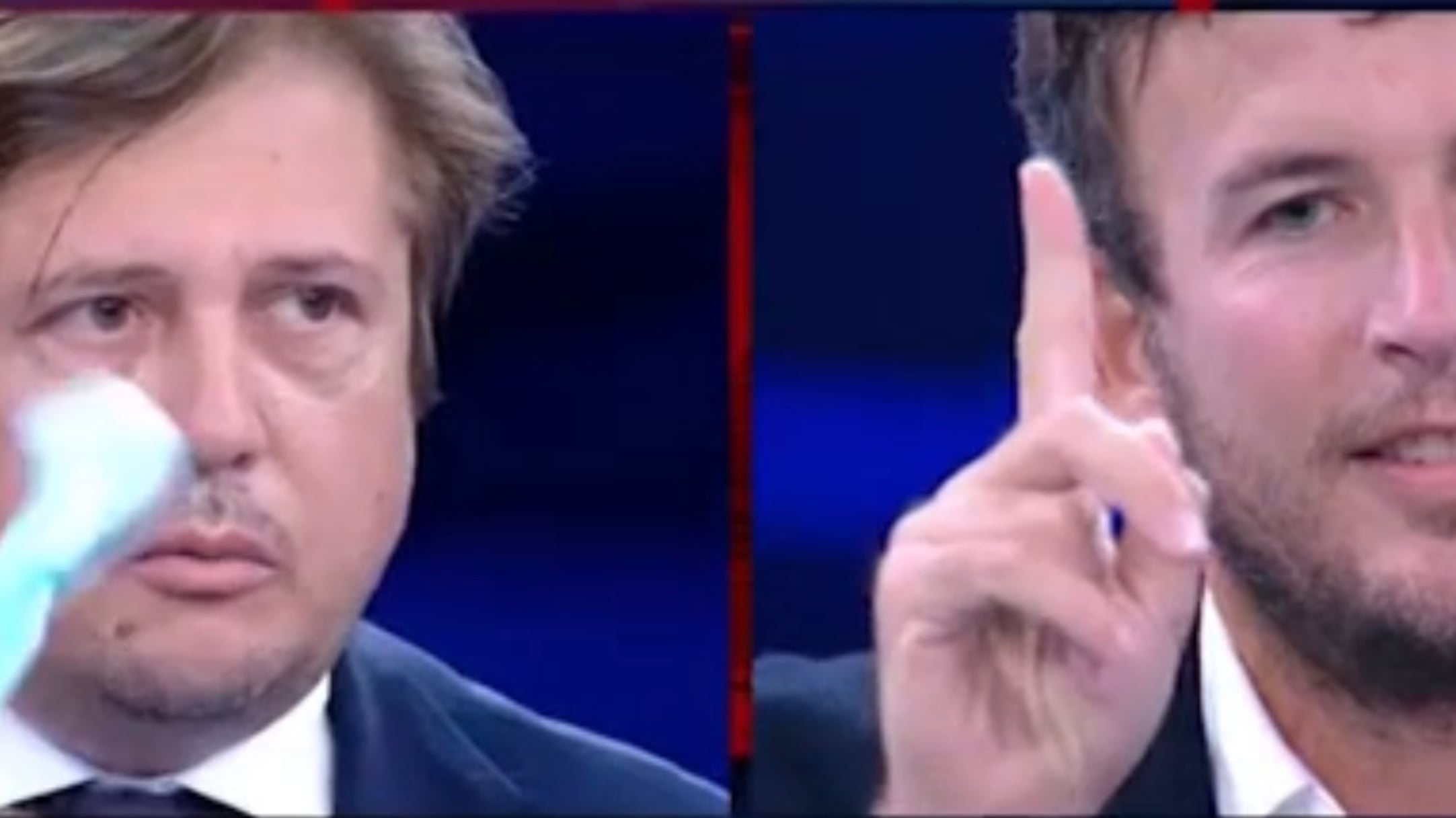 "La mascherina salva la vita", "Divieti da assembramento tipici dei regimi", è scontro tra Diego Fusaro e Sileri